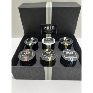 NEST New York Petite Votive Scented Candle Set of Six New in Box